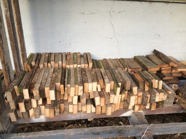 Deconstructed - we are using it for firewood.