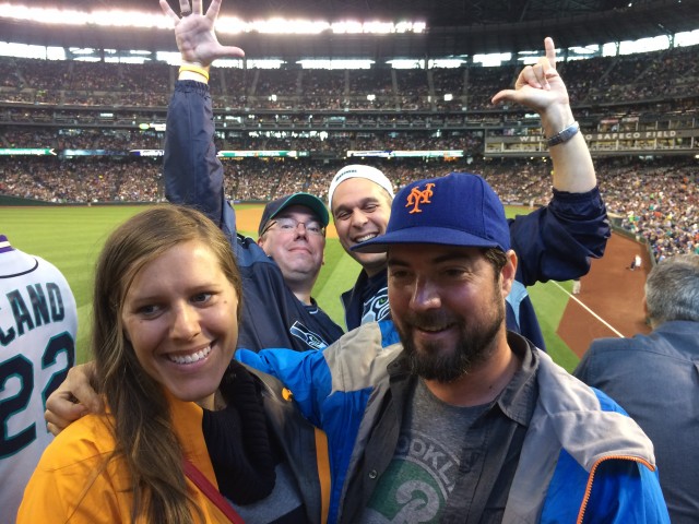 These guys asked us if they could photo bomb. Oh, Seattle...