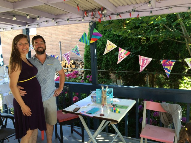 Wonderful baby shower at Alicia's